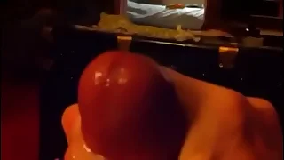 Jerking off&comma; cum